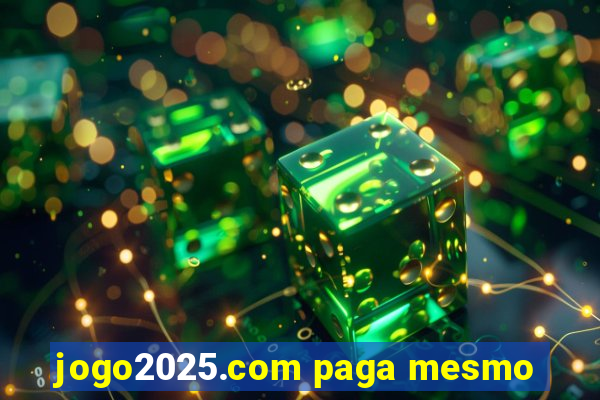 jogo2025.com paga mesmo